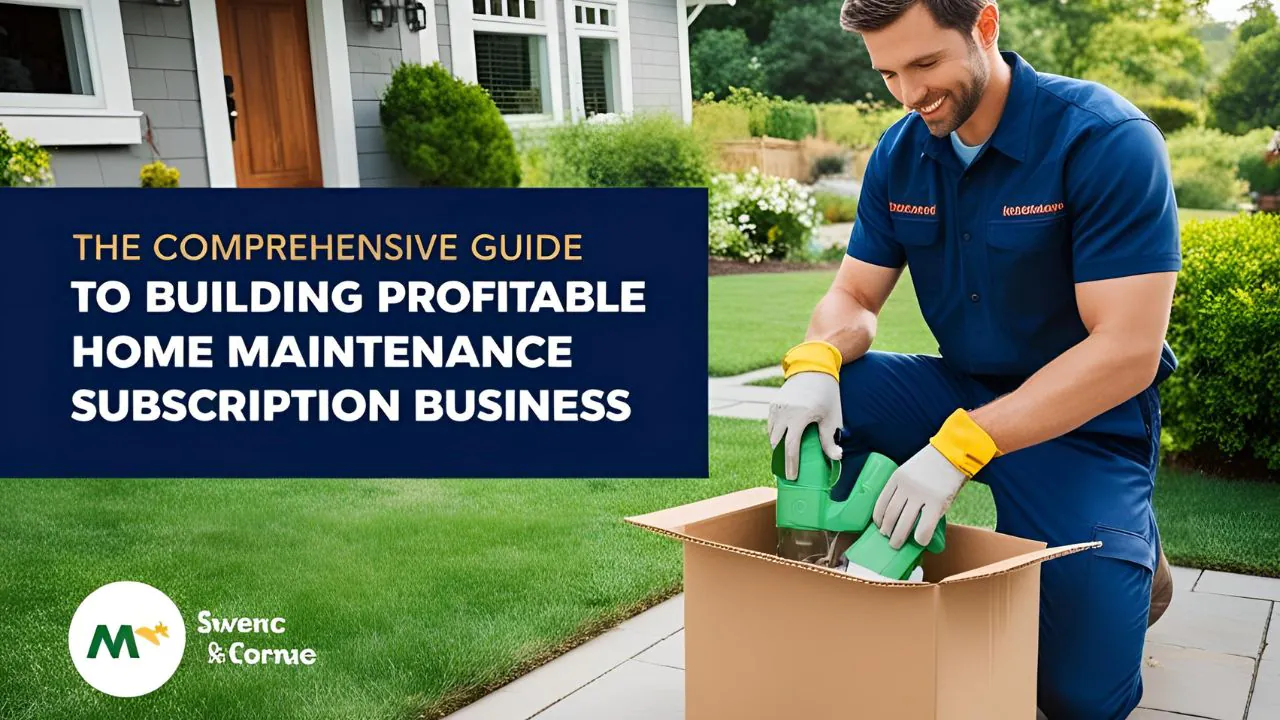 The Comprehensive Guide to Building a Profitable Home Maintenance Subscription Business